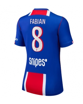 Paris Saint-Germain Fabian Ruiz #8 Maglia Gara Casa Repliche 2026-27 Donna Maniche Corte Paris Saint-Germain Fabian Ruiz #8 Maglia Gara Casa Repliche 2026-27 Donna Maniche Corte